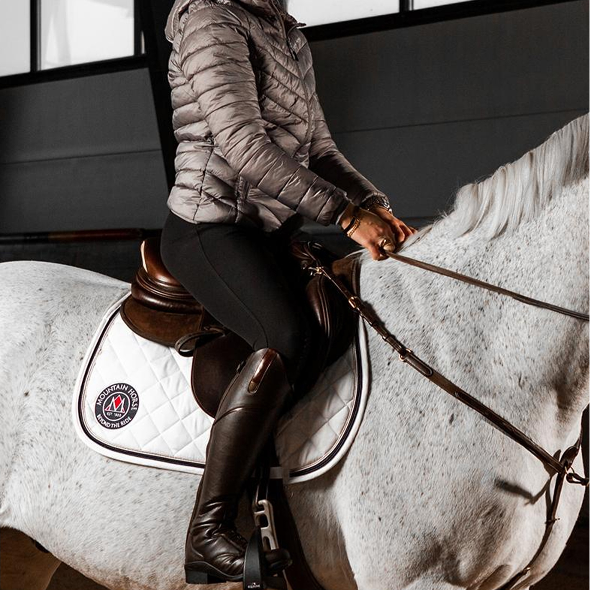 Mountain Horse Womens Veganza Tall Riding Boots 022120100 - Brown